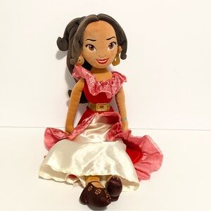 Disney Store Elena of Avalor Soft Plush Doll 20" Princess Toy Stuffed Figure